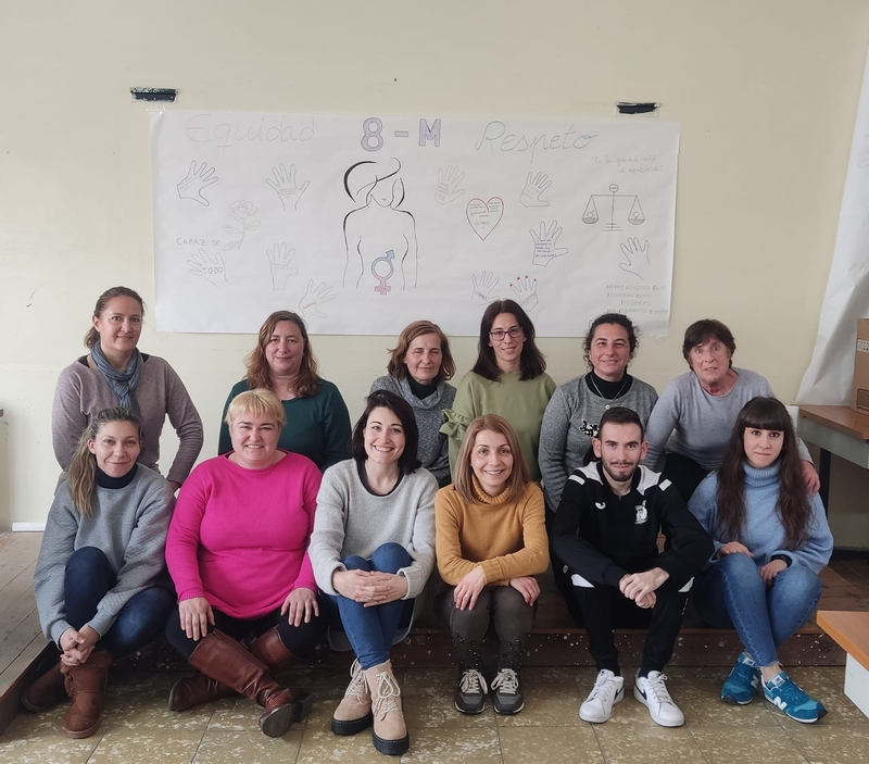 La acción formativa y de empleo ‘Atención Sociosanitaria’ en Lumbrales se suma a la celebración del 8M 
