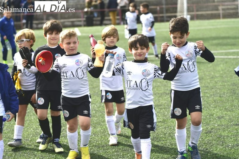 Los salmantinos no se pierden otra interesante jornada llena de goles y emoción en el fútbol base