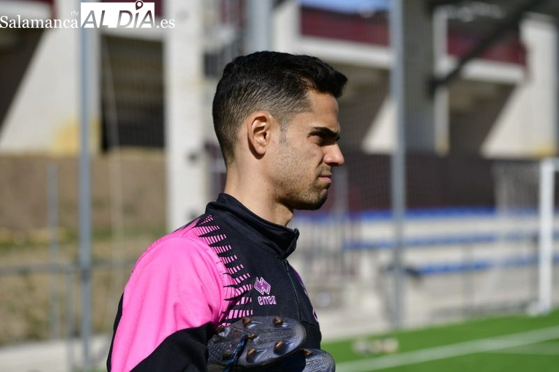 Retirada de Fran Rodríguez en el entrenamiento de Unionistas