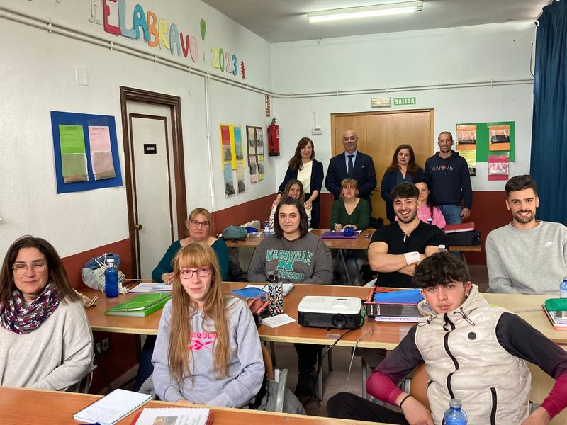 El programa de formación mixta Empleo Verde, todo un éxito en Pelabravo