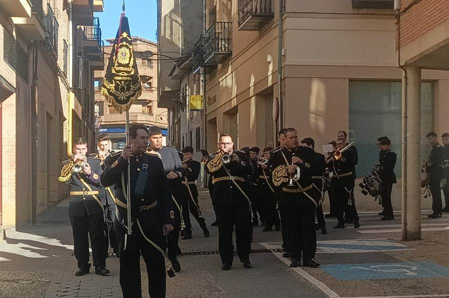 La Banda Esperanza, que estrena web, toma parte en el Certamen de Música de Sahagún