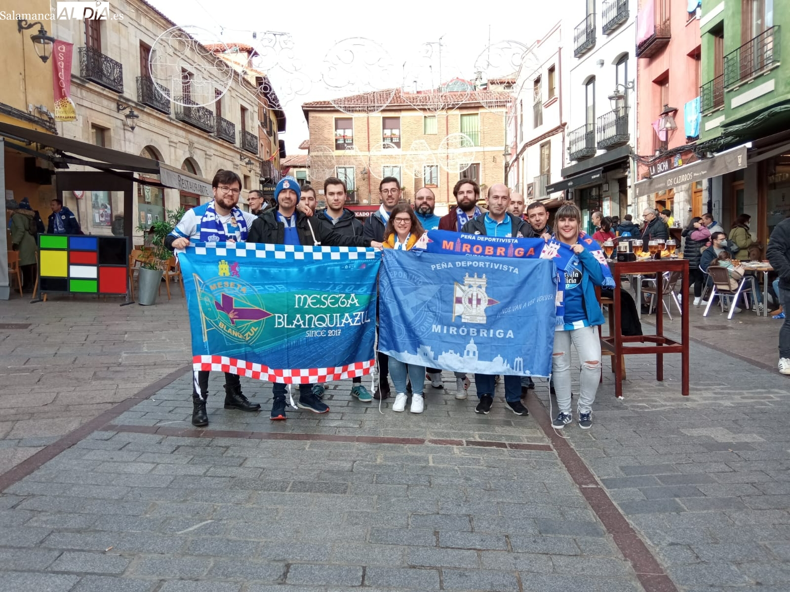 La afición del Dépor, al habla por el partido con Unionistas: Un desplazamiento así siempre es bonito para la ciudad por todo lo que repercute
