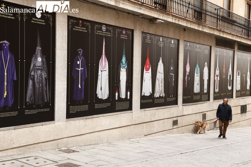 Las cofradías de Salamanca ya se lucen en el casco histórico