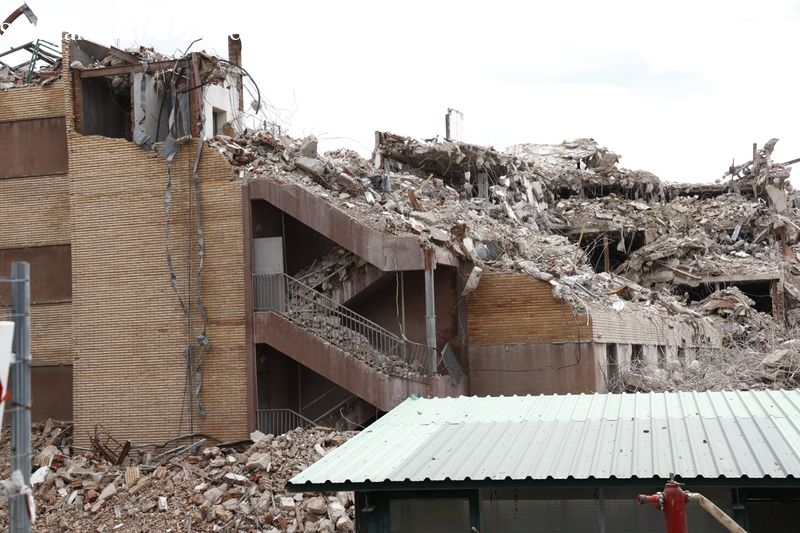 A punto de desaparecer el viejo Hospital Clínico de Salamanca