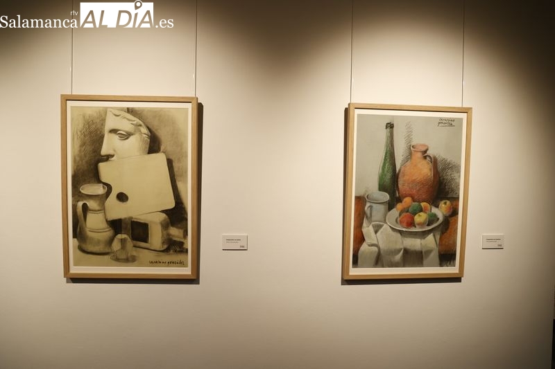 Los dibujos de Zacarías González se exponen en la Torre de los Anaya