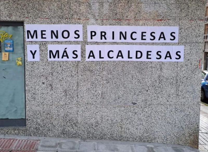 Paredes que hablan en Salamanca para celebrar el Día de la Mujer