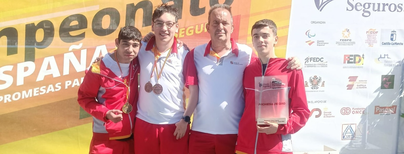 Lluvia de medallas para los salmantinos en el Campeonato de España de Promesas Paraolímpicas al Aire Libre