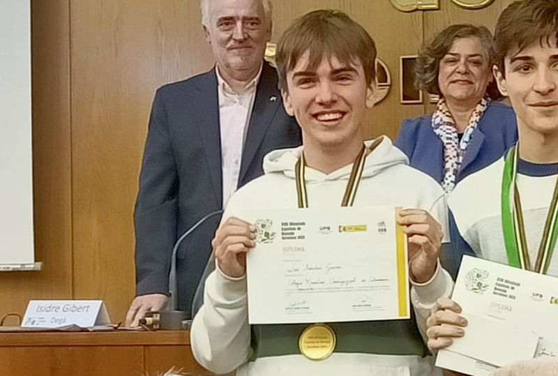 El salmantino que ha ganado la Olimpiada Nacional de Biología 2023