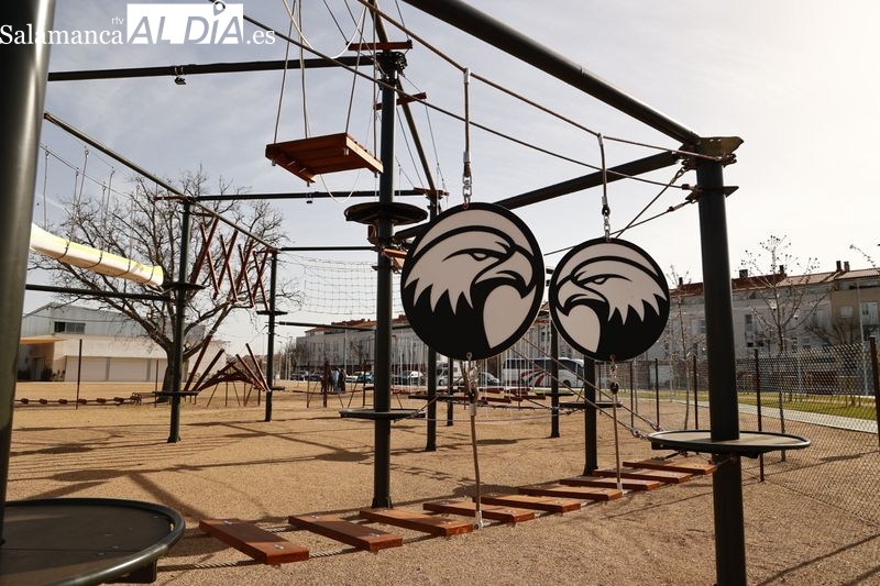 Salamanca estrena su primer parque de aventura