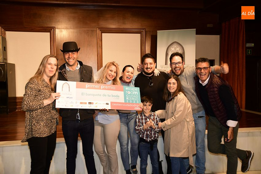 El equipo ‘El Rebollar’ gana el escape room y se lleva la boda puesta en juego