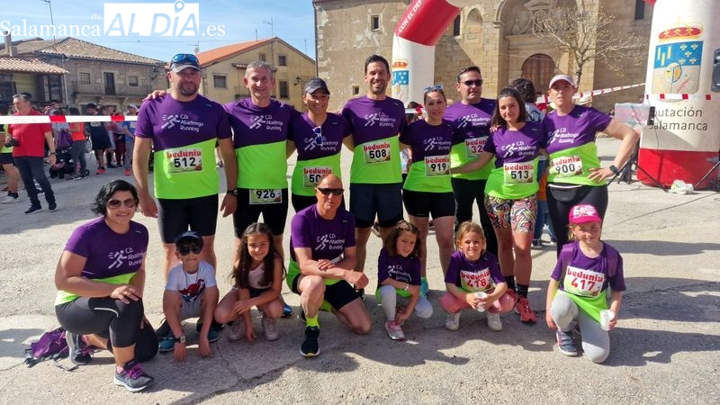 Buena actuación del club Abadengo running en la carrera Murallatón Tomás Martín