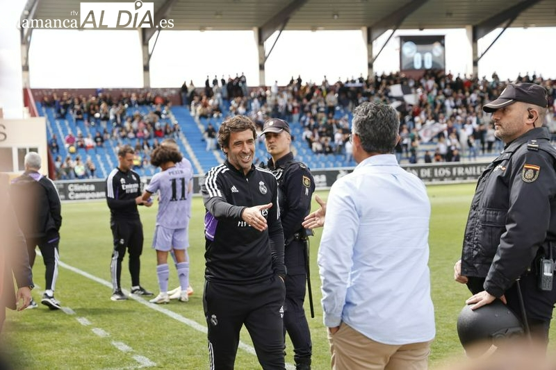 Raúl González elogia a Unionistas: Ha habido un buen ambiente de fútbol en el estadio y se ve a la gente feliz en el campo
