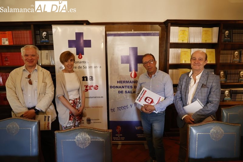 La Hermandad de Donantes de Sangre de Salamanca se mantiene en torno a las 13.500 donaciones en el 2022