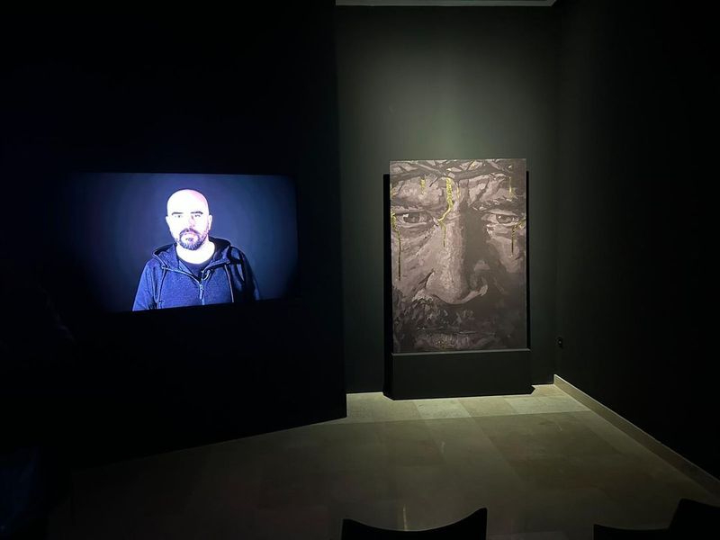 El Palacio Episcopal, Museo y Archivo Diocesano de Salamanca abre su Sala de Contemplación con la obra de Caín Ferreras