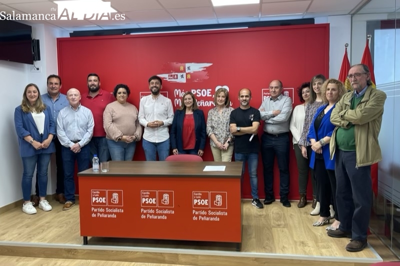 Caras nuevas y experimentadas para la candidatura del PSOE a las municipales de Peñaranda