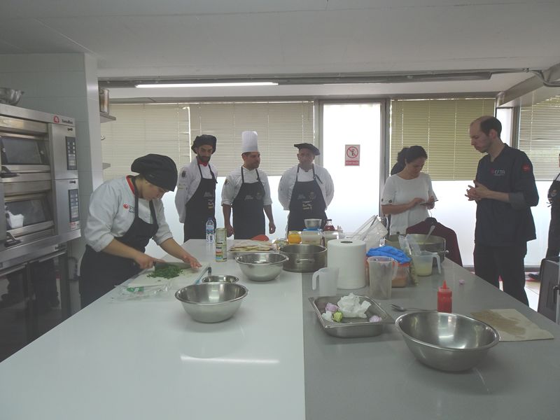 Encuentro gastronómico y formativo de la Escuela de Hostelería de Santa Marta y la de Aveiro