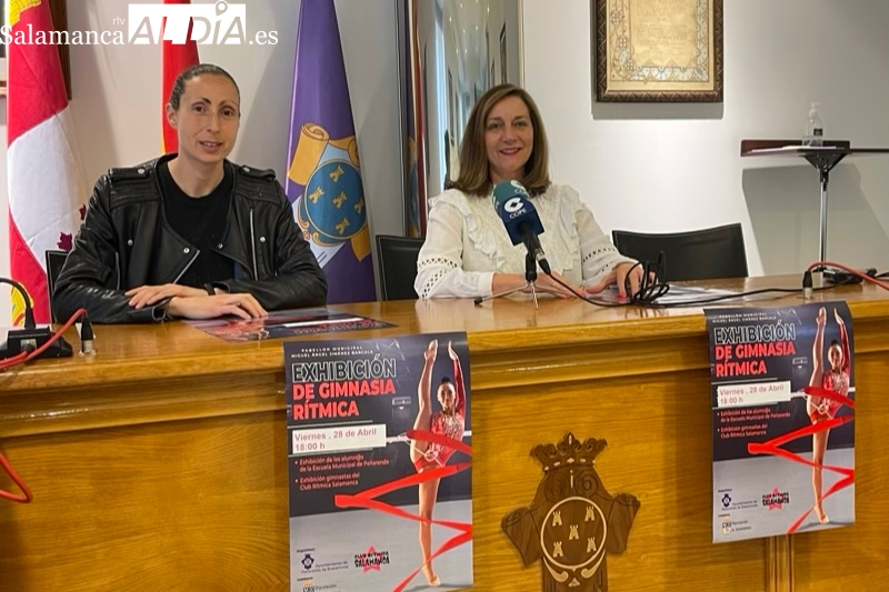 El pabellón será el escenario elegido para la gran exhibición de la Escuela municipal de Gimnasia Rítmica