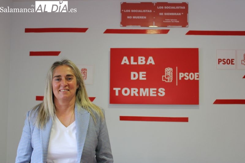 Elena García será la candidata del PSOE a la alcaldía de Alba de Tormes