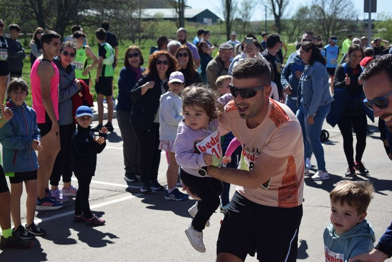 Verónica Rodríguez y Carlos Rodríguez, los más rápidos en el Cross de Aldeatejada