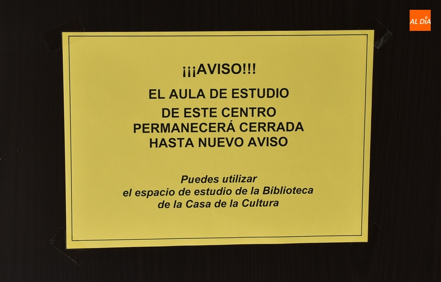 Cerrada temporalmente el aula de estudio del Edificio Educativo Municipal