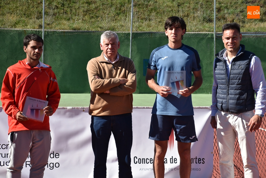 El cacereño Sergio Dávila se lleva el XIV Open Nacional de Tenis de Ciudad Rodrigo