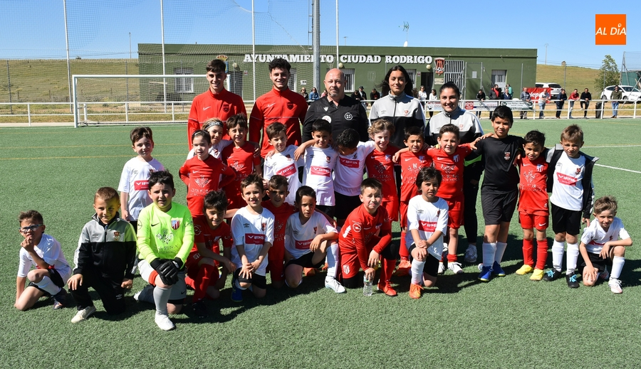 El Prebenjamín del Ciudad Rodrigo inicia el último bloque liguero superando al Santa Marta B