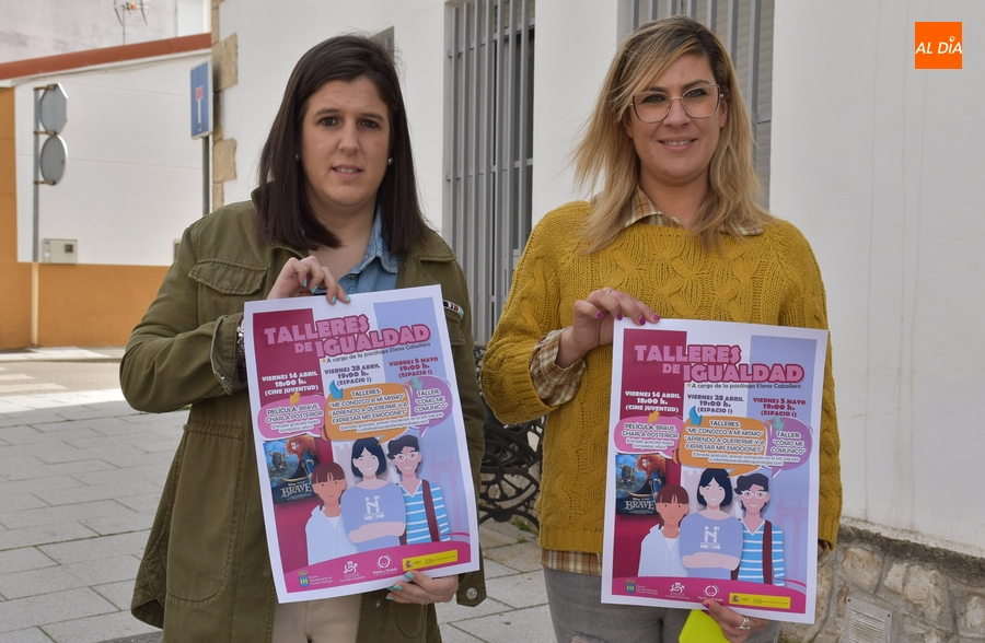 Elena Caballero impartirá unos talleres de igualdad para adolescentes