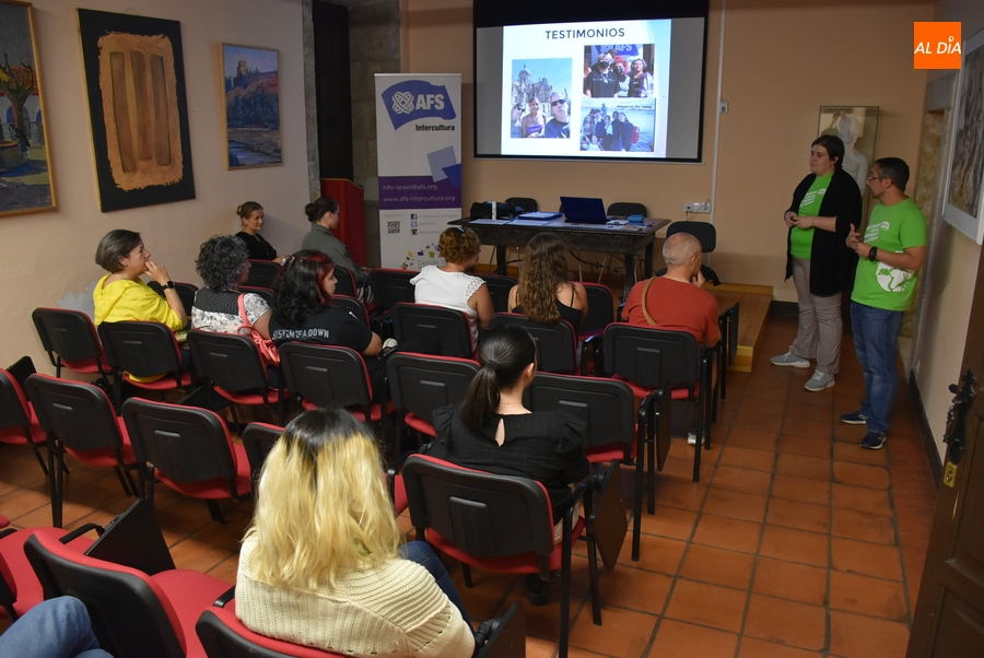 AFS continúa difundiendo su labor entre familias mirobrigenses