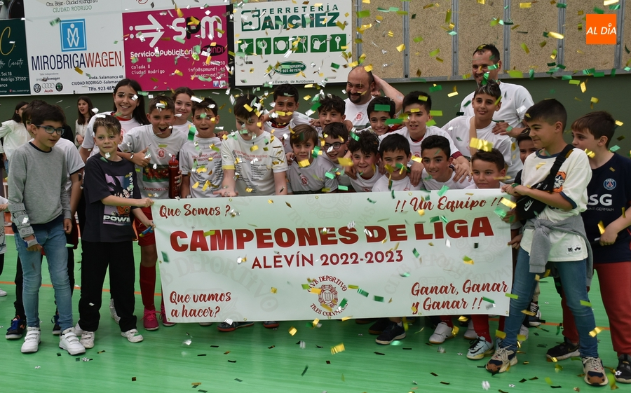 El Alevín A del III Columnas se proclama Campeón de Liga
