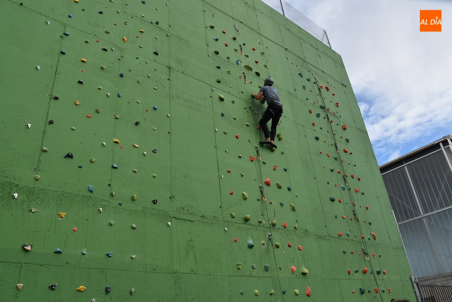 El rocódromo del Valle de San Martín acogerá una gymkana para niños