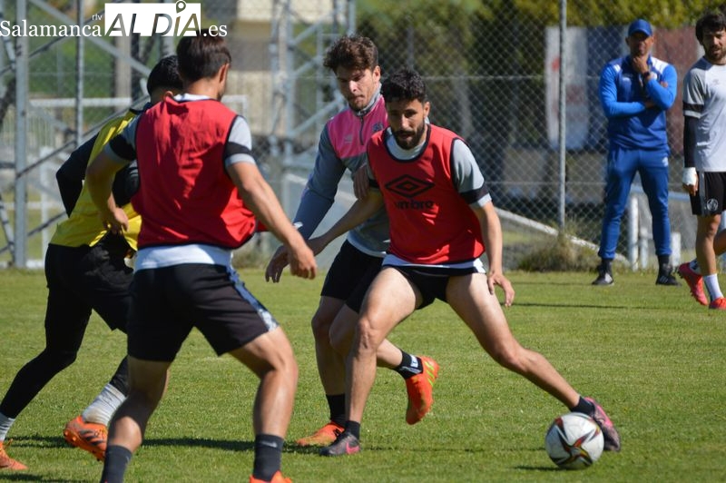 El Salamanca UDS aumenta la intensidad en el entrenamiento y Jehu quiere a todos enchufados
