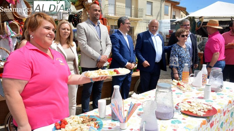 Hinojosa de Duero inicia la XX Feria Internacional del Queso con un gran ambiente de fiesta