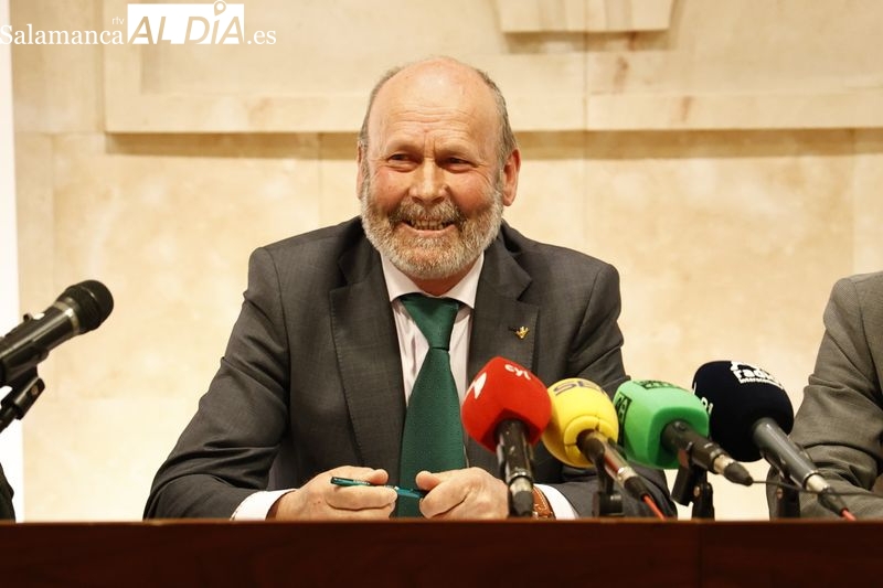 Ernesto Moronta, presidente de Caja Rural de Salamanca