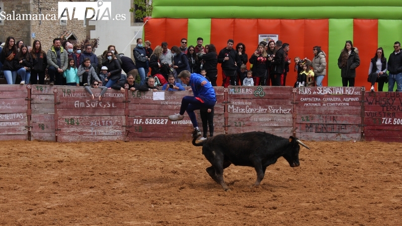 Todo dispuesto en Yecla de Yeltes para celebrar las fiestas del Lunes de Aguas