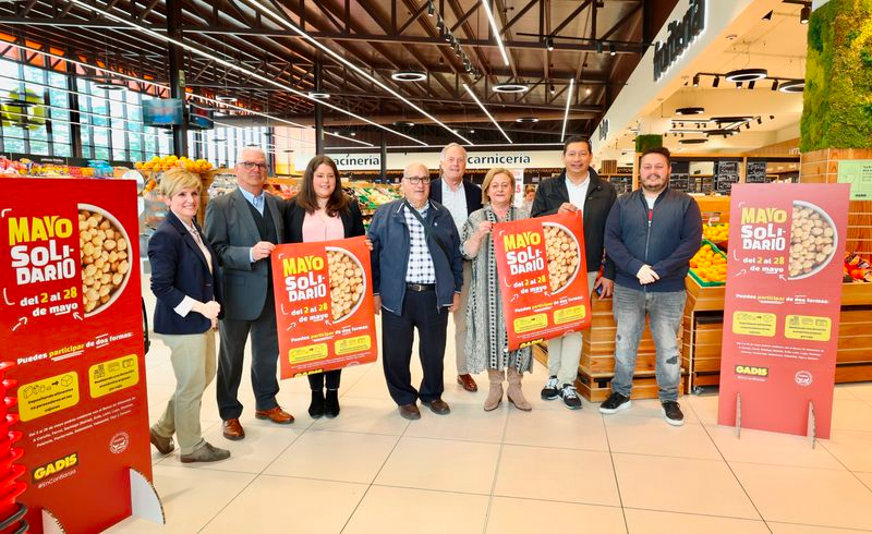 Arranca la 11ª campaña Mayo Solidario de Gadis