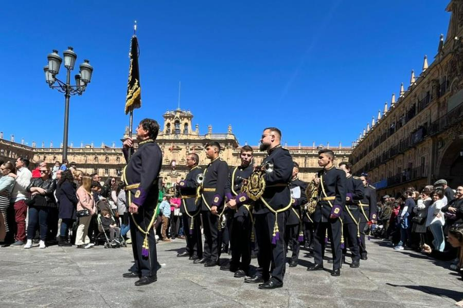 Miróbriga ‘exporta’ Semana Santa: la Banda Esperanza toca en Salamanca y La Pasión llega a Guarda