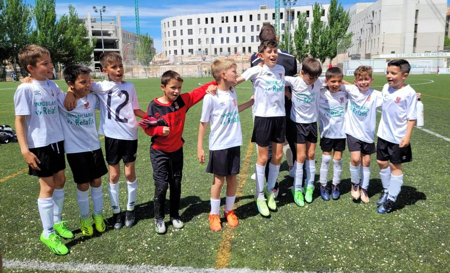 El Benjamín A del Ciudad Rodrigo conquista el título de Liga
