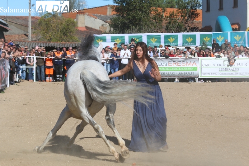 ‘Duende Ecuestre’ pone un excelente broche a la II Feria Solidaria del Caballo en Bañobárez