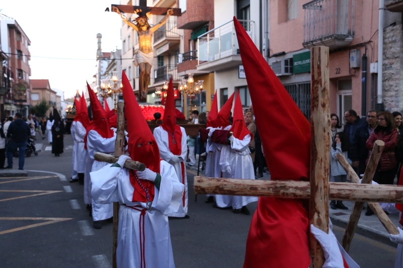 La procesión de la Pasión impregna de emoción las calles de Vitigudino