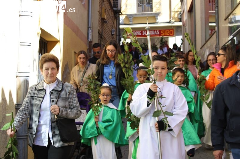 Los más pequeños encargados de inaugurar la Semana Santa de Alba de Tormes
