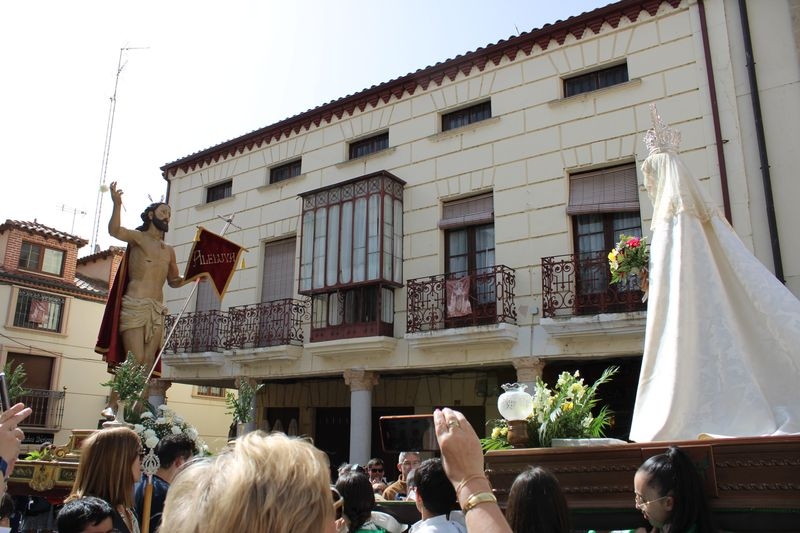 El Encuentro del Resucitado con su Madre pone fin a la Semana Santa albense