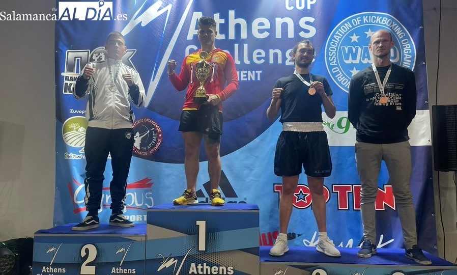 Richard Huerta vuelve a su mejor nivel y también se proclama Campeón de la Copa de Europa en Atenas