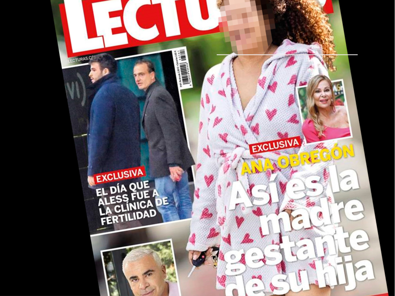 Lecturas desvela en exclusiva cómo es la madre gestante de la nieta de Ana Obregón