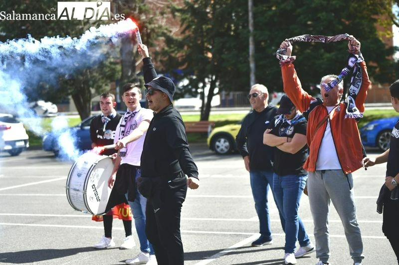 Más de 500 aficionados del Salamanca UDS estarán presentes en la invasión a Ávila