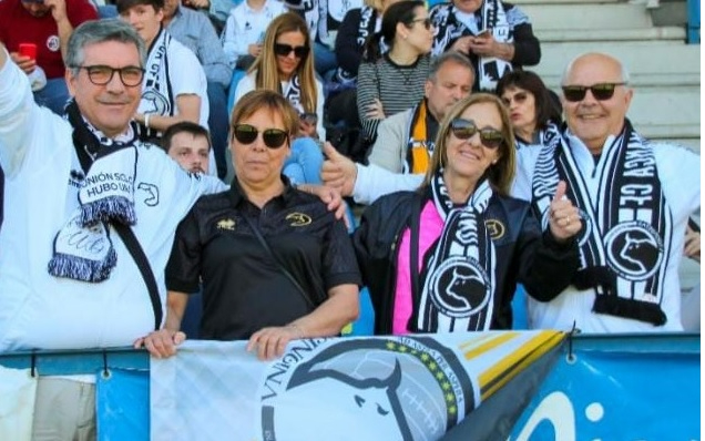 La larga travesía de los aficionados de Unionistas para ir a Ceuta desde dentro: He llegado a mirar hasta el helicóptero