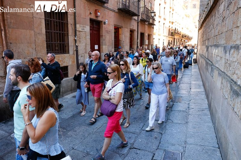 Turismo en Salamanca: la ciudad registra récord de viajeros y pernoctaciones en el primer trimestre del año