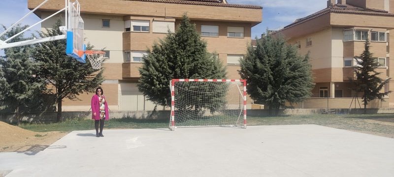 Nuevo campo integrado de fútbol sala y baloncesto en Santa Marta