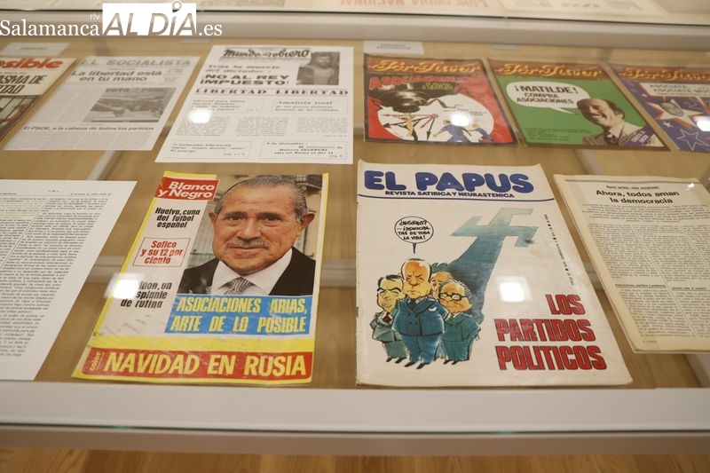 La exposición que muestra cómo el lenguaje facilitó la transición española a la democracia