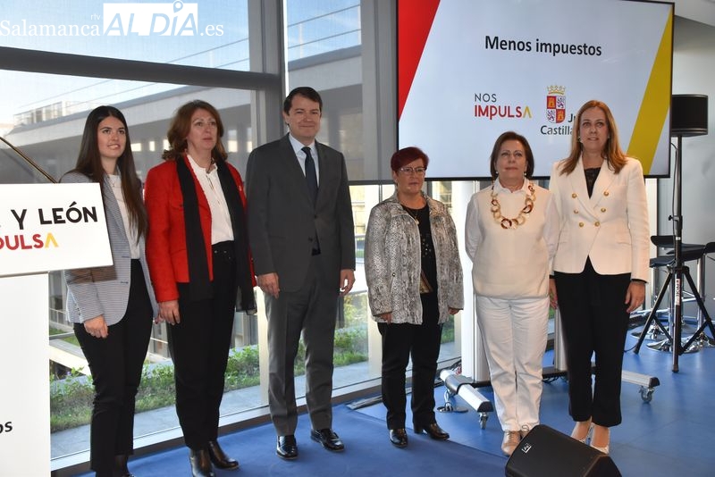 Mañueco anuncia un ahorro de casi 16 millones a los contribuyentes de Salamanca en la declaración de la Renta