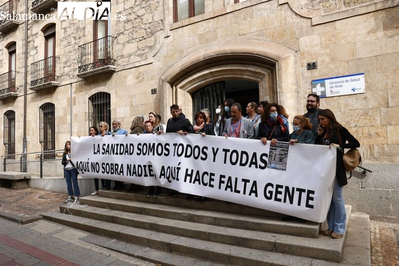 La Junta de Personal del Área de Salud de Salamanca amenaza con medidas contundentes si la Junta no atiende sus reivindicaciones
